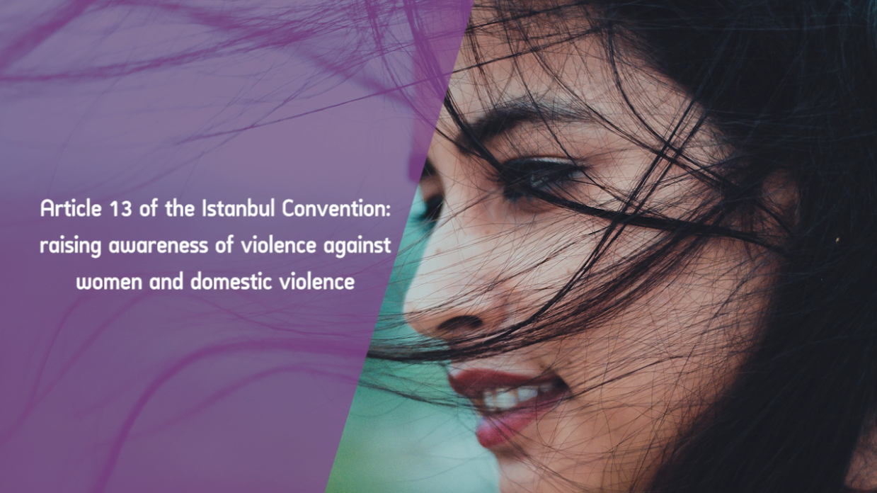 Istanbul Convention: Article 13 on raising awareness on violence against women